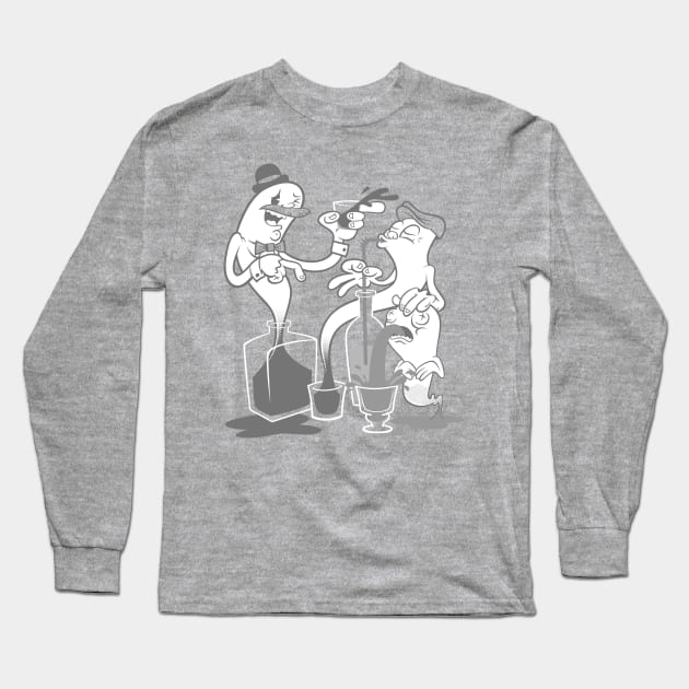 SPIRITS (gray variant) Long Sleeve T-Shirt by GiMETZCO!